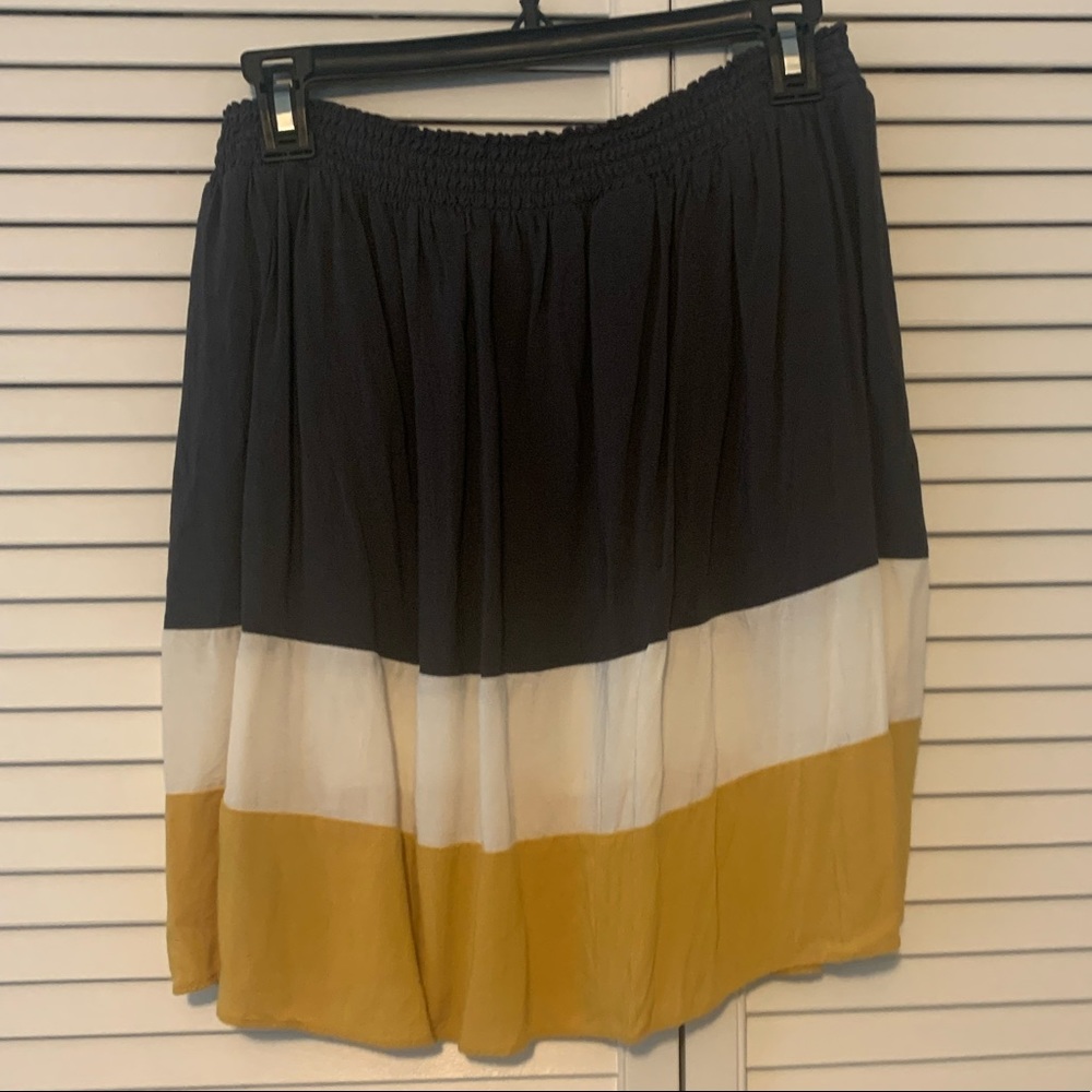 Color Block Skirt